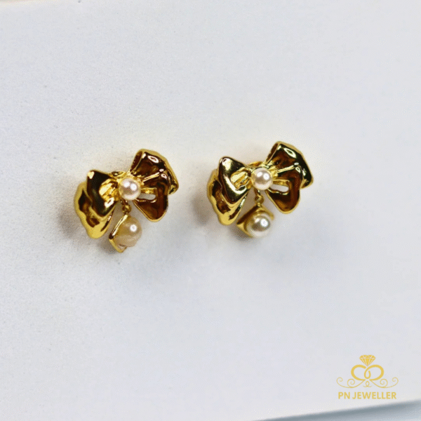 Pearl Knot Earrings