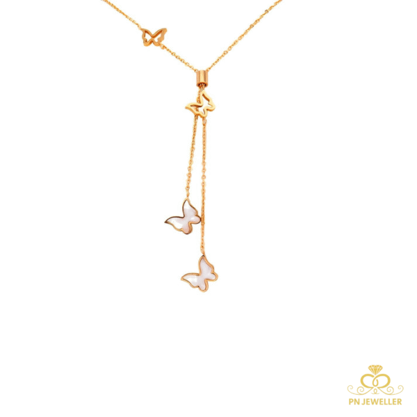 Butterfly Necklace Pendant Simple and Fancy Jewellery - Image 3